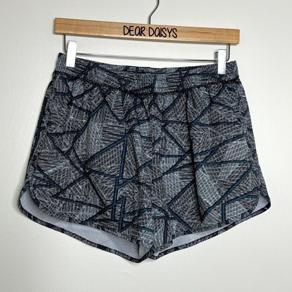 Champion Blue Patterned Athletic Shorts